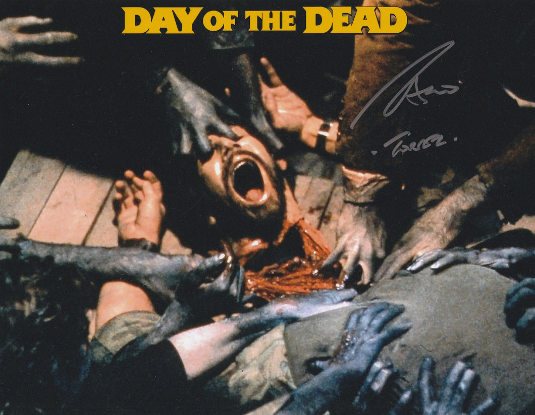 Taso Stavrakis signed Day Of The Dead 8x10
