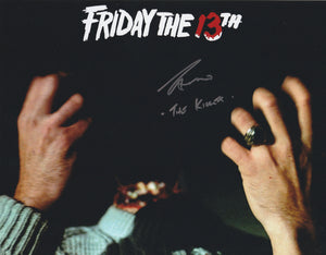 Taso Stavrakis signed Friday The 13th 8x10 Jason Voorhees.