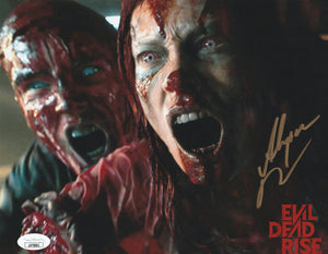 Alyssa Sutherland signed Evil Dead Rise 8x10 photo Comes with JSA sticker