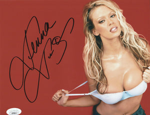 Jenna Jameson signed 8x10 photo Comes with JSA sticker