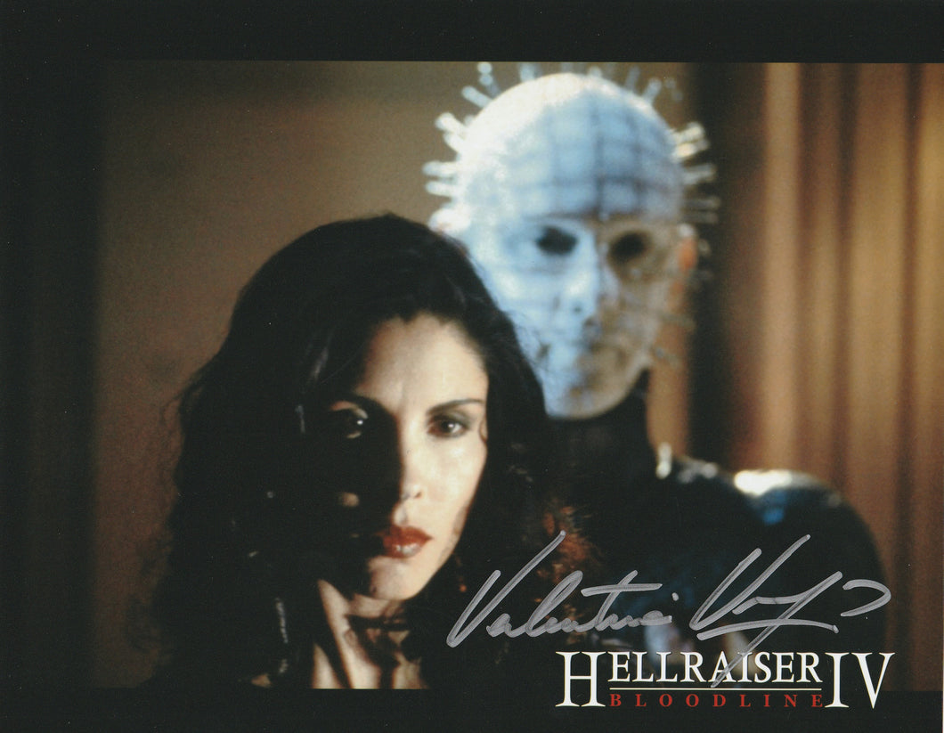 Valentina Vargas Hellraiser signed 8x10