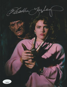 Heather Langenkamp Nightmare On Elm Street signed 8x10 photo JSA