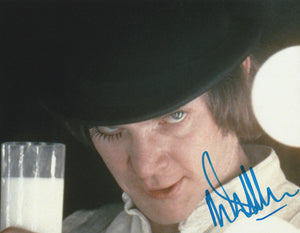 Malcolm McDowell signed Clockwork Orange 8x10 photo