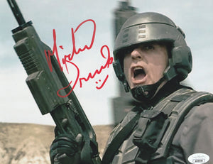 Michael Ironside Starship Troopers signed 8x10 photo JSA