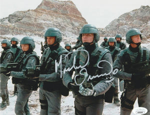 Michael Ironside Starship Troopers signed 8x10 photo JSA