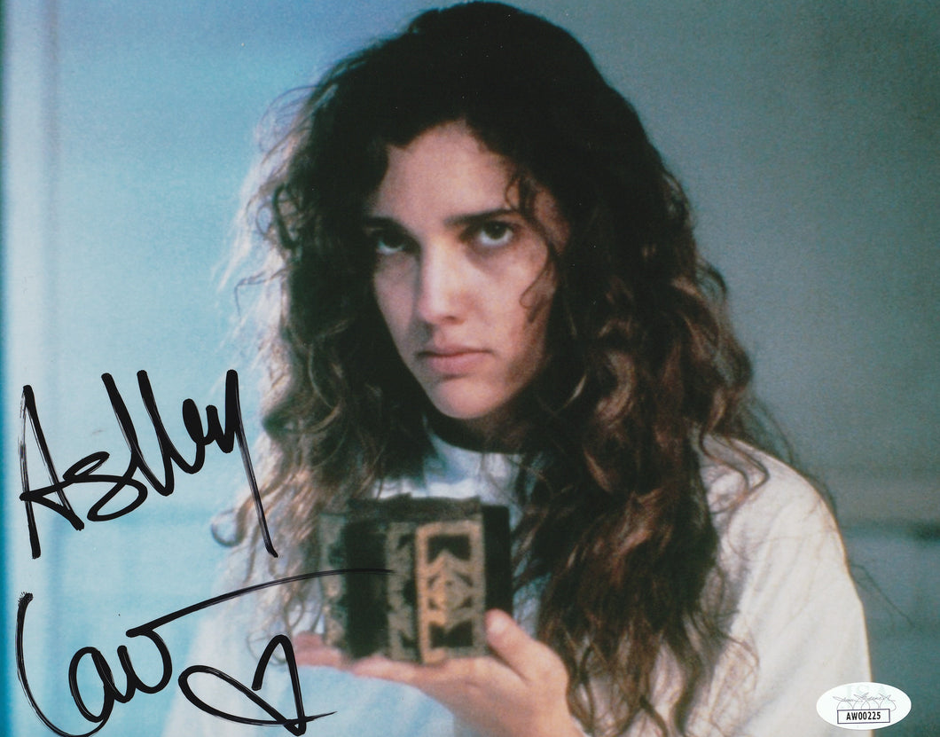 Ashley Laurence Hellraiser signed  8x10 METALLIC PAPER JSA