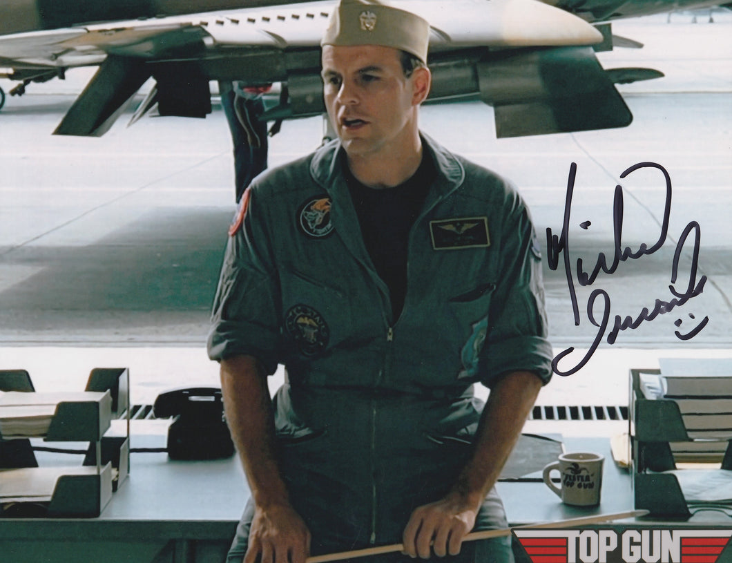 Michael Ironside Top Gun signed 8x10 photo