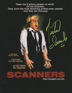 Michael Ironside Scanners signed 8x10 photo