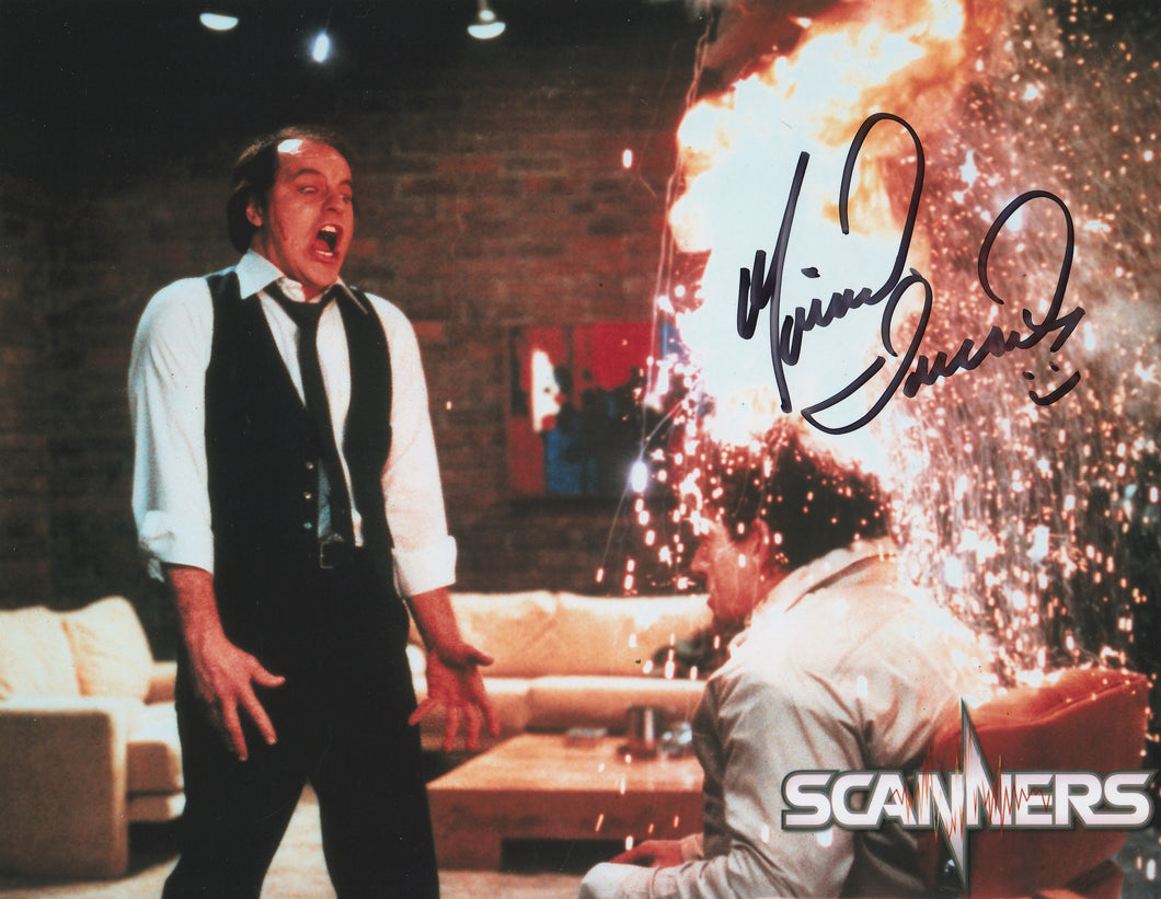 Michael Ironside Scanners signed 8x10 photo