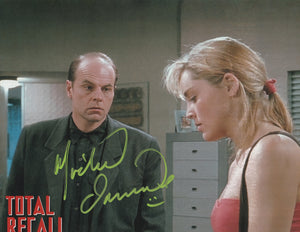 Michael Ironside Total Recall signed 8x10 photo