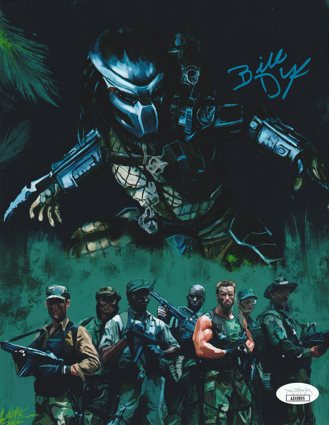 Bill Duke signed Predator 8x10 photo Comes with JSA sticker