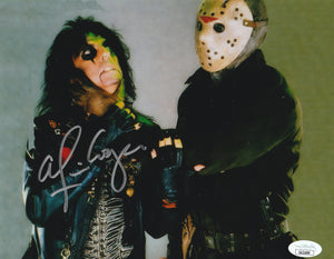 Alice Cooper signed Friday The 13th 8x10 JSA