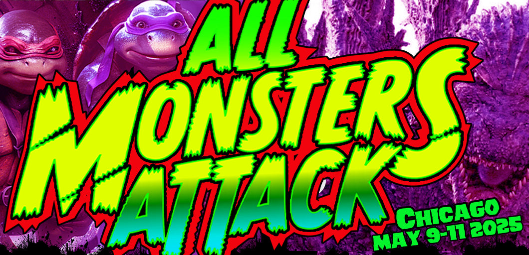 All Monsters Attack Chicago 2025 Vendor Table