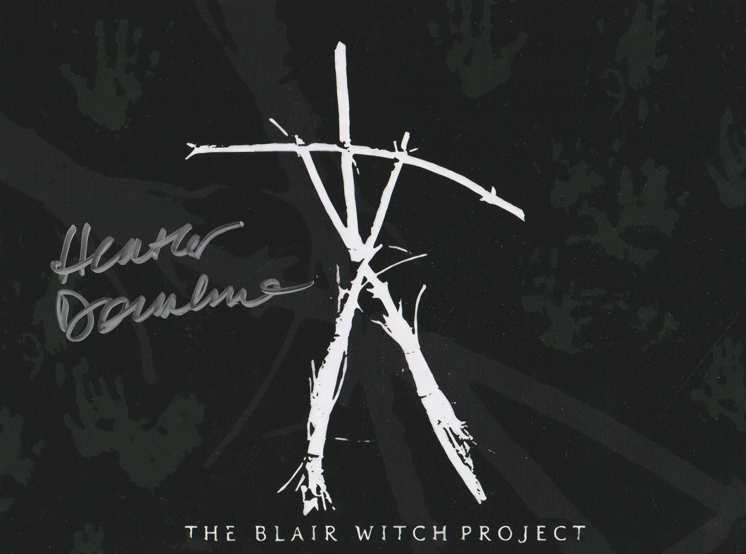 Heather Donahue signed Blair Witch Project signed 8x10