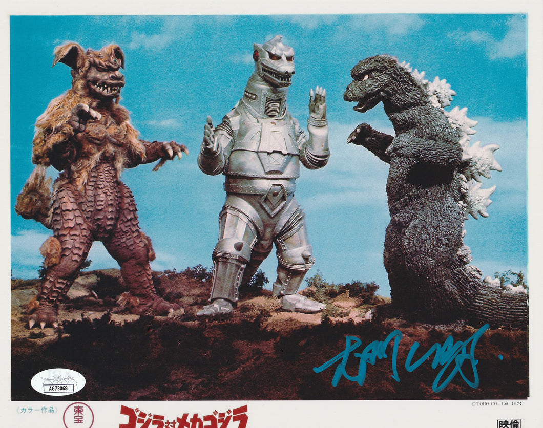 Masaaki Daimon signed Godzilla Vs Mechagodzilla 8x10 JSA