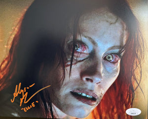 Alyssa Sutherland signed Evil Dead Rise 8x10 photo Comes with JSA sticker