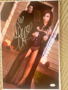 Halloween Danielle Harris signed 11x17 photo Michael Myers JSA COA