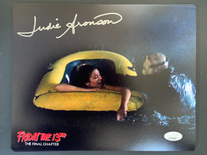 Friday The 13th Judy Aronson signed 8x10 photo JSA COA