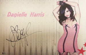 Danielle Harris signed Halloween 11X17 photo Michael Myers
