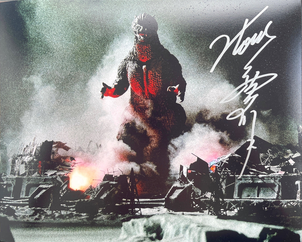 TSUTOMU KITAGAWA signed Godzilla Final Wars 8x10