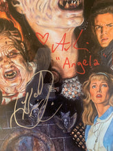 Load image into Gallery viewer, Night Of The Demons Amelia Kinkade Hal Havens signed 11x17 poster JSA COA
