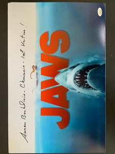 Jaws Susan Backlinie signed 11x17 photo JSA COA