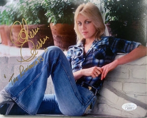 Cherrie Currie The Runaways signed 8x10 Comes with JSA sticker