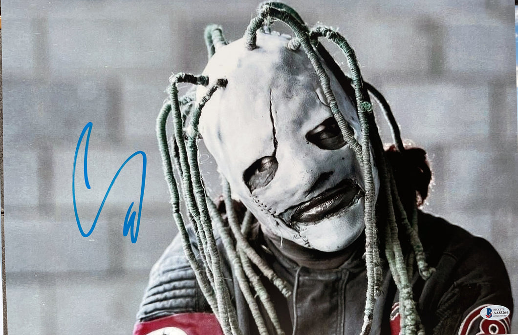Corey Taylor signed Slipknot 11x17 poster JSA COA