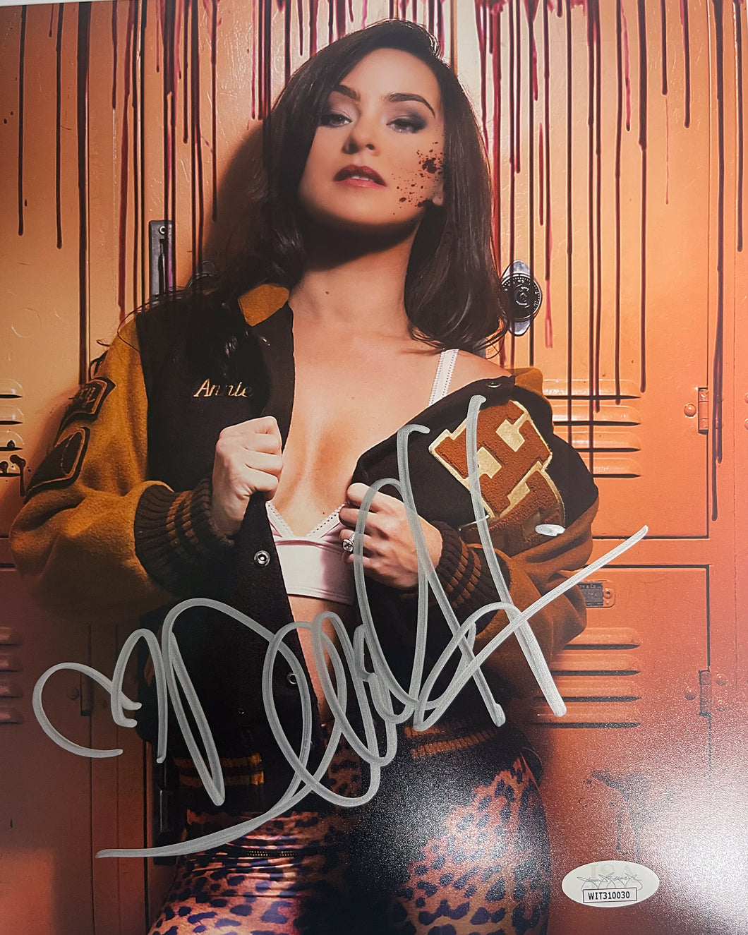 Danielle Harris Halloween signed 8x10 photo