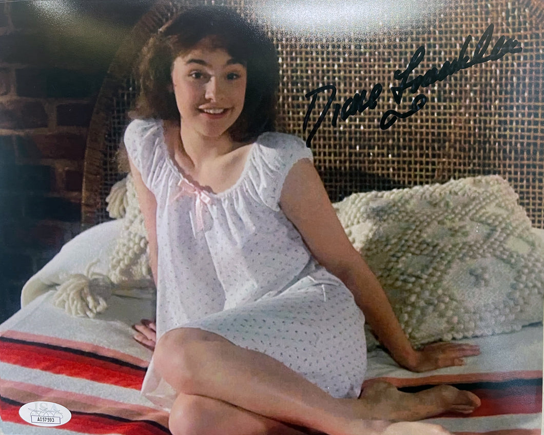 Diane Franklin signed Amityville II: The Possession  8x10 photo.  Comes with JSA sticker