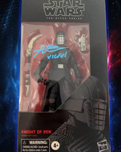 Load image into Gallery viewer, Star Wars Anton Simpson Tidy Autographed Knights Of Ren action figure
