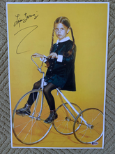 Load image into Gallery viewer, ADDAMS FAMILY LISA LORING signed 11x17 Photo WEDNESDAY ADDAMS  Beckett COA
