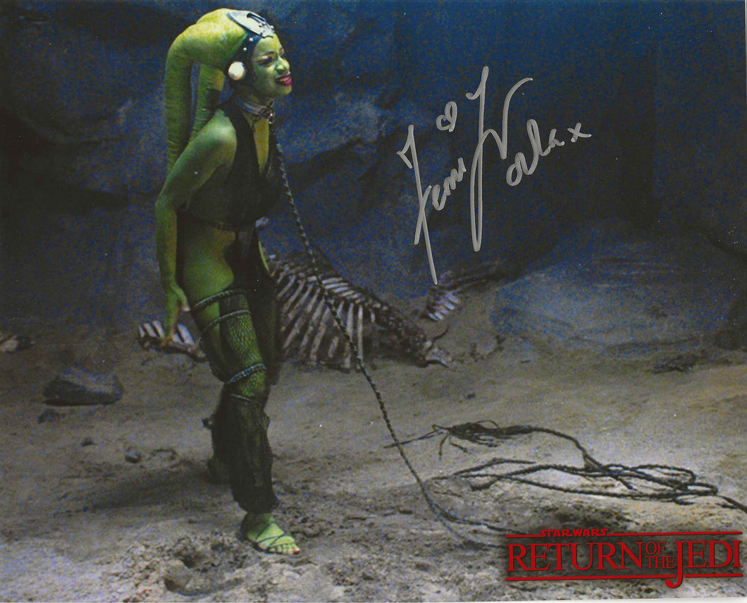 Femi Taylor Ooola signed 8x10 Star Wars Return Of The Jedi