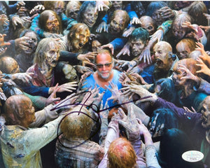 Greg Nicotero signed Walking Dead 8x10 JSA COA