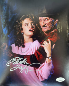 Heather Langenkamp Nightmare On Elm Street signed 8x10 photo JSA