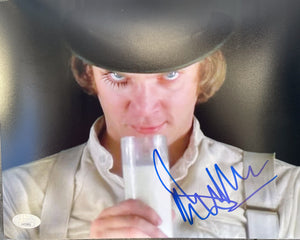 Malcolm McDowell signed Clockwork Orange 8x10 photo JSA