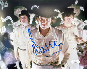 Malcolm McDowell signed Clockwork Orange 8x10 photo JSA