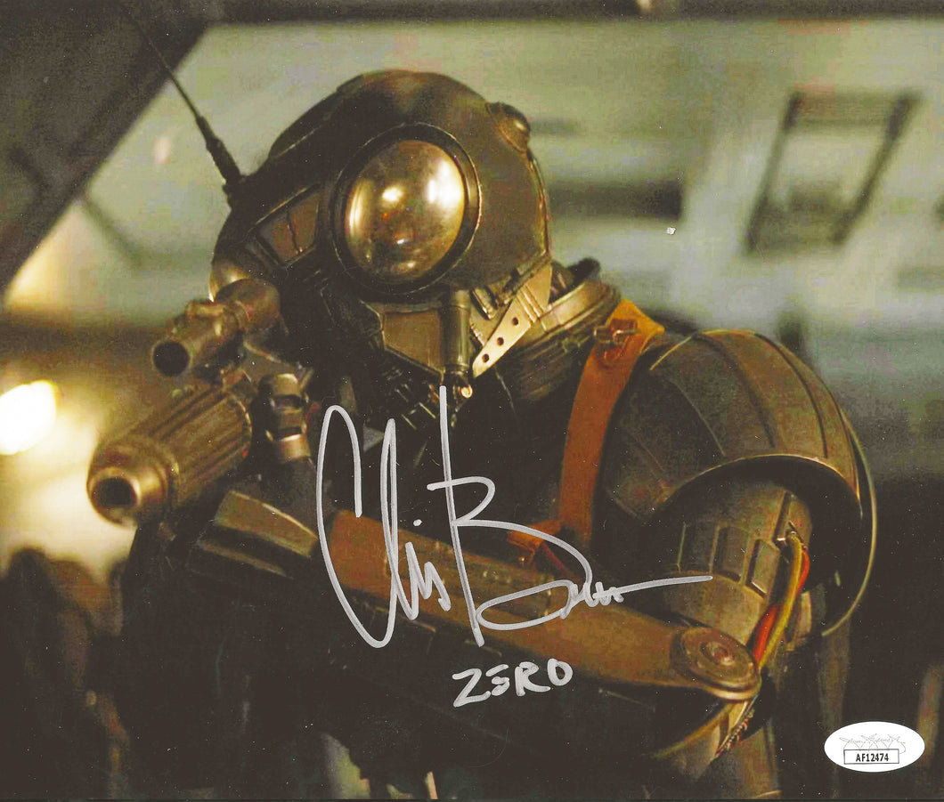 Star Wars Chris Bartlett signed Q9-ZERO  8x10 The Mandalorian