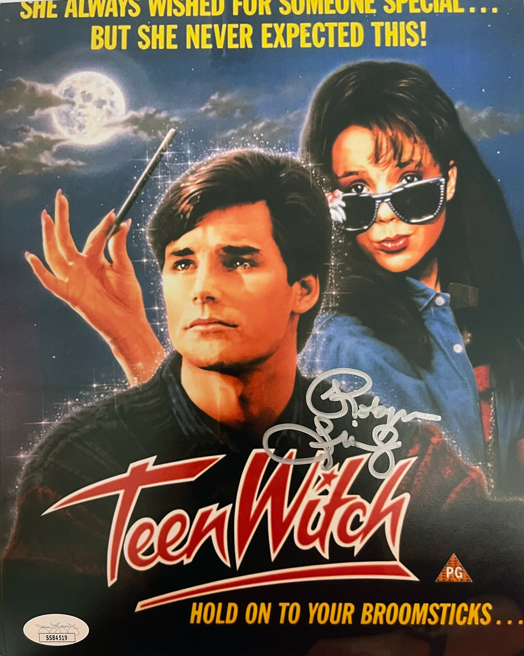 Robyn Lively signed Teen Witch 8x10 with JSA sticker