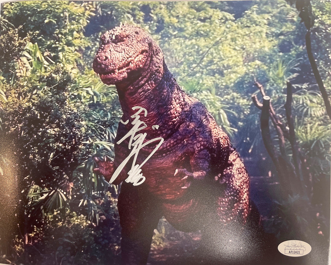 Godzilla Wataru Fukuda signed 8x10 photo JSA COA